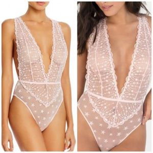 Honeydew intimidates Nadia Star Starry Night lace bodysuit